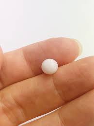 Tridacna White Clam Pearl Loose 10.64mm X 6.67mm No. 42 ...