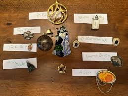 Pendant / Charm Lot Many Signed Roman 12k GF Laurel Burch Sticks Jewelry | eBay