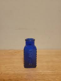 Early Cobalt Blue Triangular POISON Bottle Embossed TRILOIDS ...