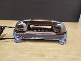 Key Brown Telephone With Manual | eBay
