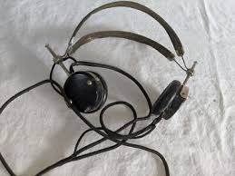 Vtg PEERLESS UNITED RADIO CORP HEADSET HEADPHONES 1000 OHMS HAM RADIO | eBay