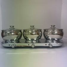 Cuisine Command Performance Stainless Steel Silver Triple ...