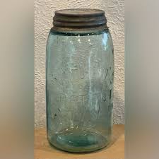 Mason | Kitchen | Masons Patent Nov 3th 858 Ball Blue Quart ...