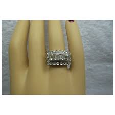 Great 1940's Platinum Fine Square Step Cut Diamonds with ...