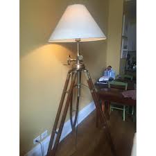 Restoration Hardware Royal Marine Tripod Floor Lamp - AptDeco