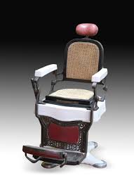 Proantic: Barber's Chair. Iron, Porcelain, Etc. Triumph ...