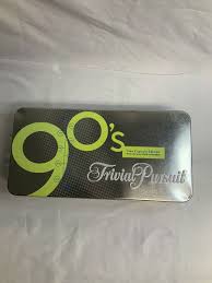 Trivial Pursuit 90s Time Capsule Ed. Board Game in Tin ...