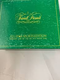 Trivial Pursuit All-Star Sports Edition Subsidiary Trivia ...