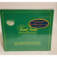 Vintage Trivial Pursuit ALL STAR SPORTS Edition Subsidiary ...