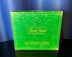 Vintage Trivial Pursuit - All Star Sports Edition ...