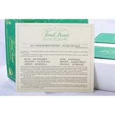 Trivial Pursuit All-Star Sports Edition card set for Master Game