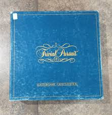 Original Trivial Pursuit Master Game Genius Edition 1981 ...