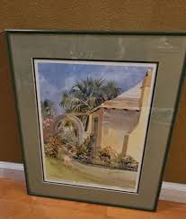 Carol Holding Signed Numbered Watercolor Spring Field Garden ...