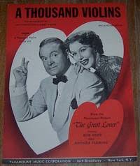 THOUSAND VIOLINS by Sheet Music | Ephemera | 1949 ...