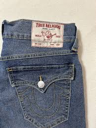 True Religion Jeans Geno Men's 31 (32x32) Relaxed Slim Flap ...
