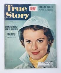 VTG True Story Magazine April 1954 Vol 69 No. 9 Myrna Hansen Cover Girl | eBay