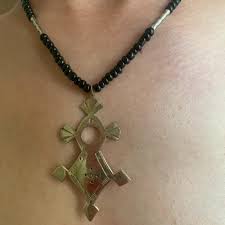 Authentic Tuareg Cross Necklace – Berber Handmade Jewelry ...
