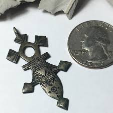 West African Cross Pendant - Etsy