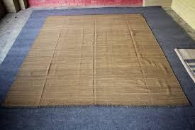 Brown Area Rug, Flat Weave Rug, Kilim Rug, Dhurrie Rug ...