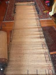 Vintage Reed Mat From Niger, 19 ' X 34 In.needs Repair Near ...