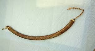 Vintage Jewelry Sarah Coventry Omega Stretch Choker Necklace | eBay