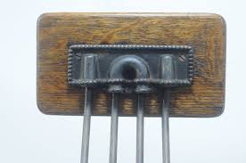 Antique Early 1900s Oak and Iron Swivel Drafting Factory ...