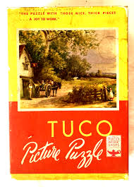1948 TUCO Picture Puzzle - The Old Village Inn Complete | eBay