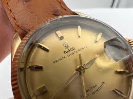 Vintage TUDOR 7964 Prince Oysterdate Automatic Cal 2462 Gold ...