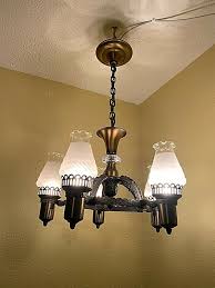 Vintage Arts and Crafts Hammered Finish Virden Gothic ...