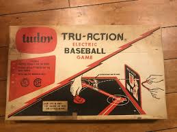1960'S TUDOR TRU- ACTION ELECTRIC BASEBALL GAME BOX GAME | eBay