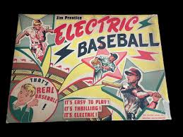 Vintage Jim Prentice Electric Baseball Game | eBay