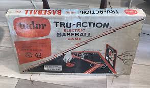 USED VINTAGE Tudor Tru-Action 1950s Electric Baseball Game ...