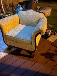 Can I waterproof outdoor fabric for a deck chair?