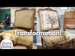Antique Chair Restoration Transformation - Repair and Final ...