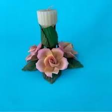 Vintage | Accents | Capodimonte Italian Porcelain Rose ...