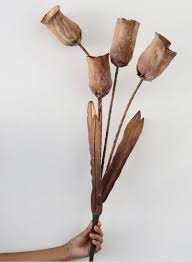 Stem, Green & Bergundy Eva 6 Pod Stem - Bless Your Heart of Alabama