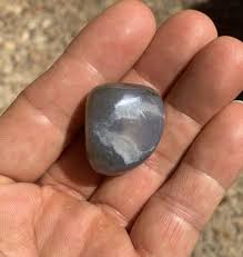 1 Piece A Natural Moss Agate Polished Tumble Stone 24.3 ...