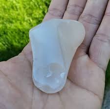 Glassy Tumbled Clear Milky Montana Chalcedony - Etsy