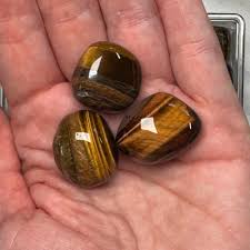 One (1) Beautiful Golden Tiger's Eye Tumble from South ...