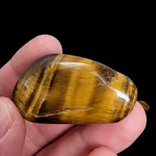 Highgrade Golden Tiger Eye Tumbled Polished Pocket Stone!