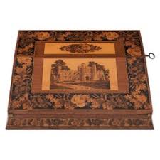 19th Century Tunbridge Ware Writing Box - 9 For Sale on 1stDibs