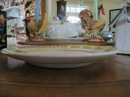 Lamas Colorful Pottery 15" Round Serving Platter. | eBay