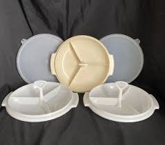 Vtg Tupperware Veggie Tray - Etsy