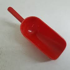 Red Plastic Scoop | eBay