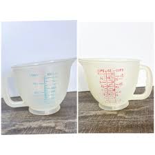 Vintage Tupperware Mix N Stor 4 Cup Measuring Mixing Batter ...