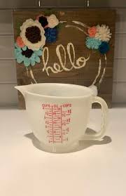 Vintage Tupperware Measuring Cup: Red & Blue 4-cup Batter ...