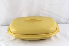 Vintage Tupperware #1273 Harvest Gold 3 Piece Vegetable Rice ...