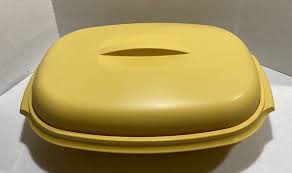 Vintage Tupperware Microwave Steamer Set 1273-7 Harvest Gold ...