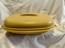 Vintage Tupperware Microwave Steamer 3-Piece Set Harvest ...