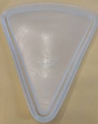 Vintage 1954 Tupperware Millionaire Line Pie Slice Keeper ...